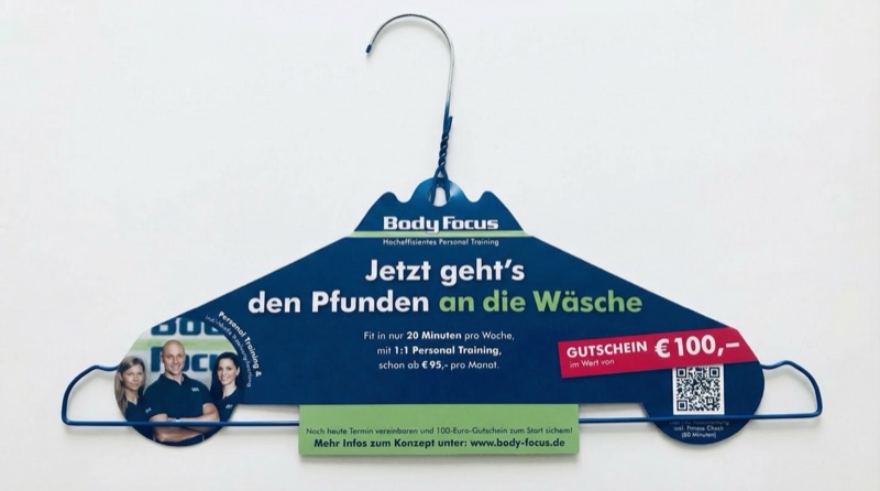 AdBügel Kampagne für BodyFocus